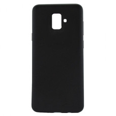 Силіконовий чохол для Samsung J6 Plus (J610) чорний Black Matte