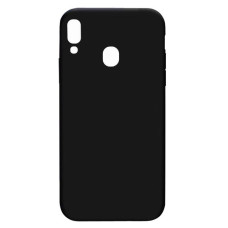 Силіконовий чохол для Samsung A20/A30 (A205/A305) чорний Black Matte
