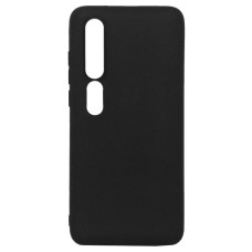 Силіконовий чохол для Xiaomi Mi 10 чорний Black Matte