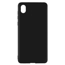 Силіконовий чохол для Samsung A01 Core (A013) чорний Black Matte
