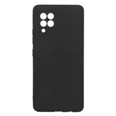 Силіконовий чохол для Samsung A42 (A426) чорний Black Matte