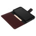 Чохол книжка для iPhone 12 mini бордовий шкіра MAVIS