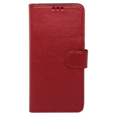 Чохол книжка для iPhone 12 mini червоний шкіра MAVIS