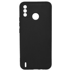 Силіконовий чохол для Tecno Spark 6 Go чорний Black Matte