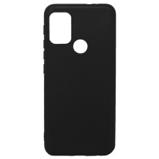 Силіконовий чохол для Motorola G20 чорний Black Matte