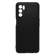 Силіконовий чохол для Oppo A16 чорний Black Matte