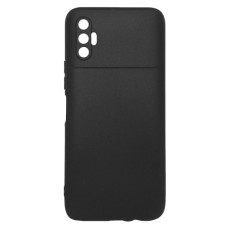 Силіконовий чохол для Tecno Spark 8p чорний Black Matte