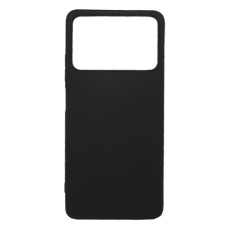 Силіконовий чохол для Poco X4 Pro 5G чорний Black Matte