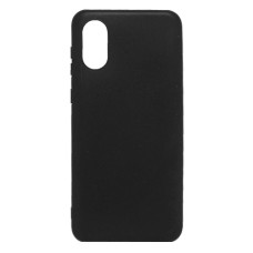 Силіконовий чохол для Samsung A03 Core (A032) чорний Black Matte