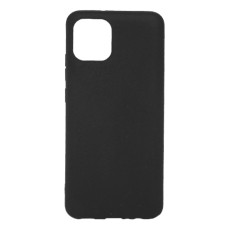 Силіконовий чохол для Samsung A03 (A035) чорний Black Matte