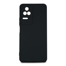 Силіконовий чохол для Poco F4 чорний Black Matte