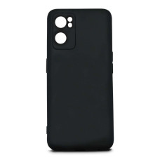 Силіконовий чохол для Oppo Reno7 5G чорний Black Matte