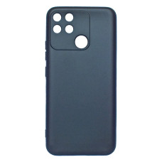 Силіконовий чохол для Realme Narzo 50A чорний Black Matte
