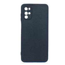 Силіконовий чохол для Motorola G22 чорний Black Matte