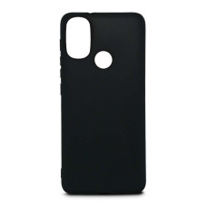 Силіконовий чохол для Motorola E40 чорний Black Matte