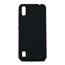 Силіконовий чохол для ZTE Blade A51 Lite чорний Black Matte