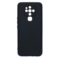 Силіконовий чохол для Tecno Camon 16 чорний Black Matte