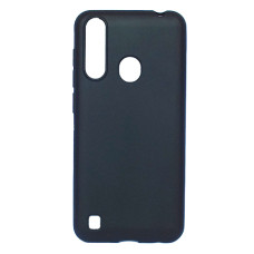 Силіконовий чохол для ZTE Blade A7 2020 чорний Black Matte