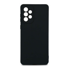 Силіконовий чохол для Samsung A73 5G (A736) чорний Black Matte