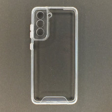 Силіконовий чохол для Samsung S21 FE прозорий Space