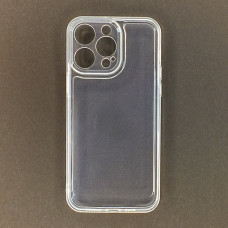 Силіконовий чохол для iPhone 14 Pro Max прозорий Space TPU