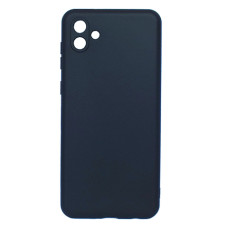 Силіконовий чохол для Samsung A04 (A045) чорний Black Matte