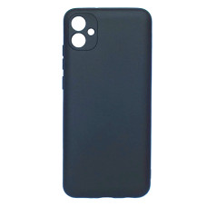 Силіконовий чохол для Samsung A04E (A042) чорний Black Matte