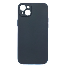Силіконовий чохол для iPhone 14 Plus чорний Black Matte