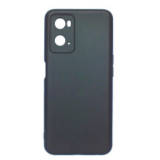 Силіконовий чохол для Oppo A76 чорний Black Matte