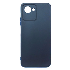 Силіконовий чохол для Realme C33 чорний Black Matte