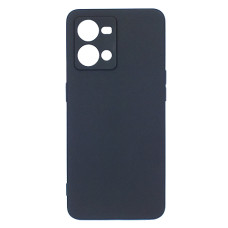 Силіконовий чохол для Oppo Reno7 чорний Black Matte