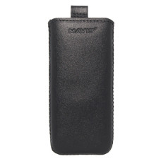 Чохол кишеня для Nokia 105/106/110 (2023) чорний шкіра MAVIS