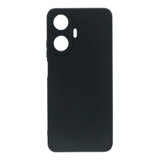 Силіконовий чохол для Realme C55 чорний Black Matte