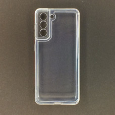 Силіконовий чохол для Samsung S21 прозорий Space TPU