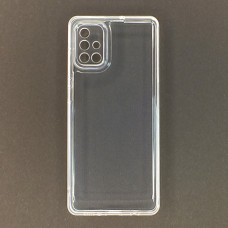 Силіконовий чохол для Samsung A71 (A715) прозорий Space TPU