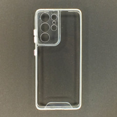 Силіконовий чохол для Samsung S21 Ultra прозорий Space