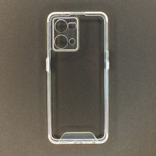 Силіконовий чохол для Oppo Reno7 прозорий Space