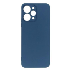 Силіконовий чохол для Xiaomi Redmi 12 синій Fashion Color