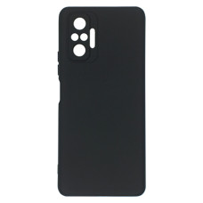 Силіконовий чохол для Xiaomi Redmi Note 10 Pro чорний Fashion Color