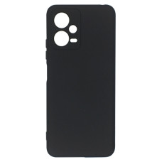 Силіконовий чохол для Xiaomi Redmi Note 12 5G чорний Fashion Color