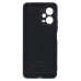Силіконовий чохол для Xiaomi Redmi Note 12 5G чорний Fashion Color