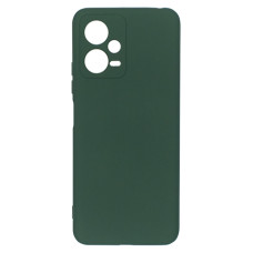 Силіконовий чохол для Xiaomi Redmi Note 12 5G зелений Fashion Color