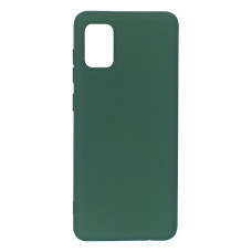 Силіконовий чохол для Samsung A31 (A315) зелений Fashion Color