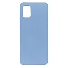 Силіконовий чохол для Samsung A31 (A315) бузковий Fashion Color