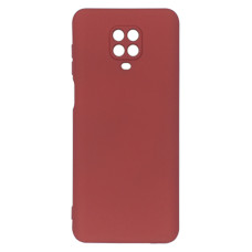 Силіконовий чохол для Xiaomi Redmi Note 9S/9Pro бордовий Fashion Color