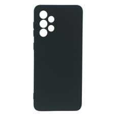Силіконовий чохол для Samsung A33 5G (A336) чорний Fashion Color