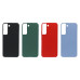 Силіконовий чохол для Samsung S22 бузковий Fashion Color