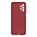 Силіконовий чохол для Samsung A13 (A135) бордовий Fashion Color