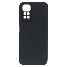Силіконовий чохол для Xiaomi Redmi Note 11/11S чорний Fashion Color