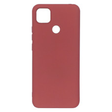 Силіконовий чохол для Xiaomi Redmi 9C/10A бордовий Fashion Color